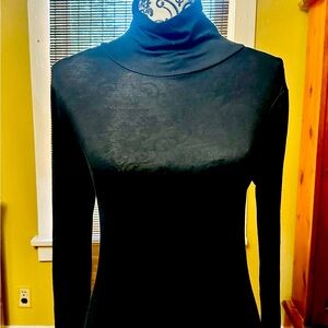 SHEIN womens long sleeve black dress.